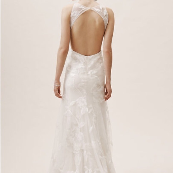 🆕NWT BHLDN Prescott Wedding Gown - Soldout online - Picture 4 of 10